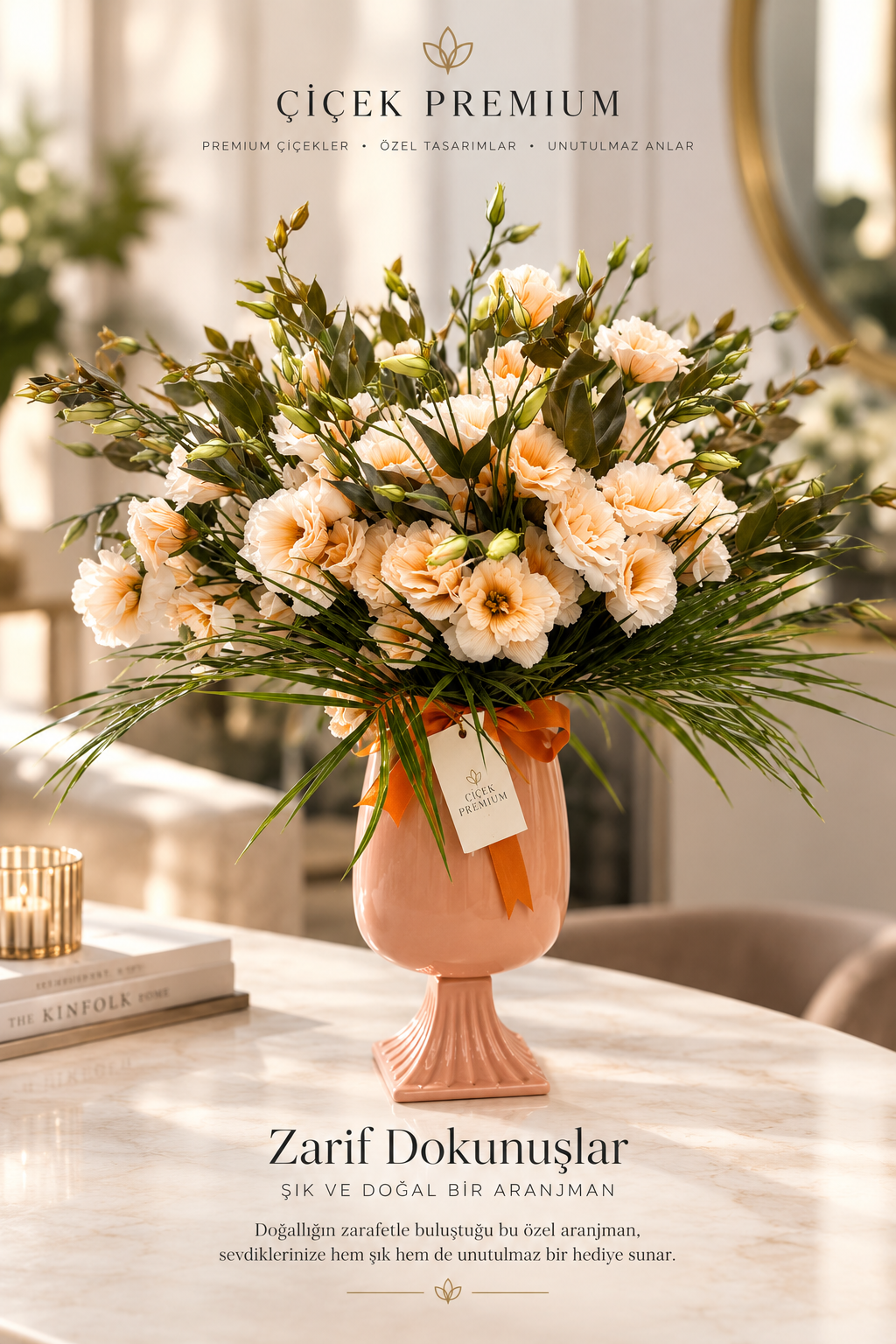 Peach Élégance