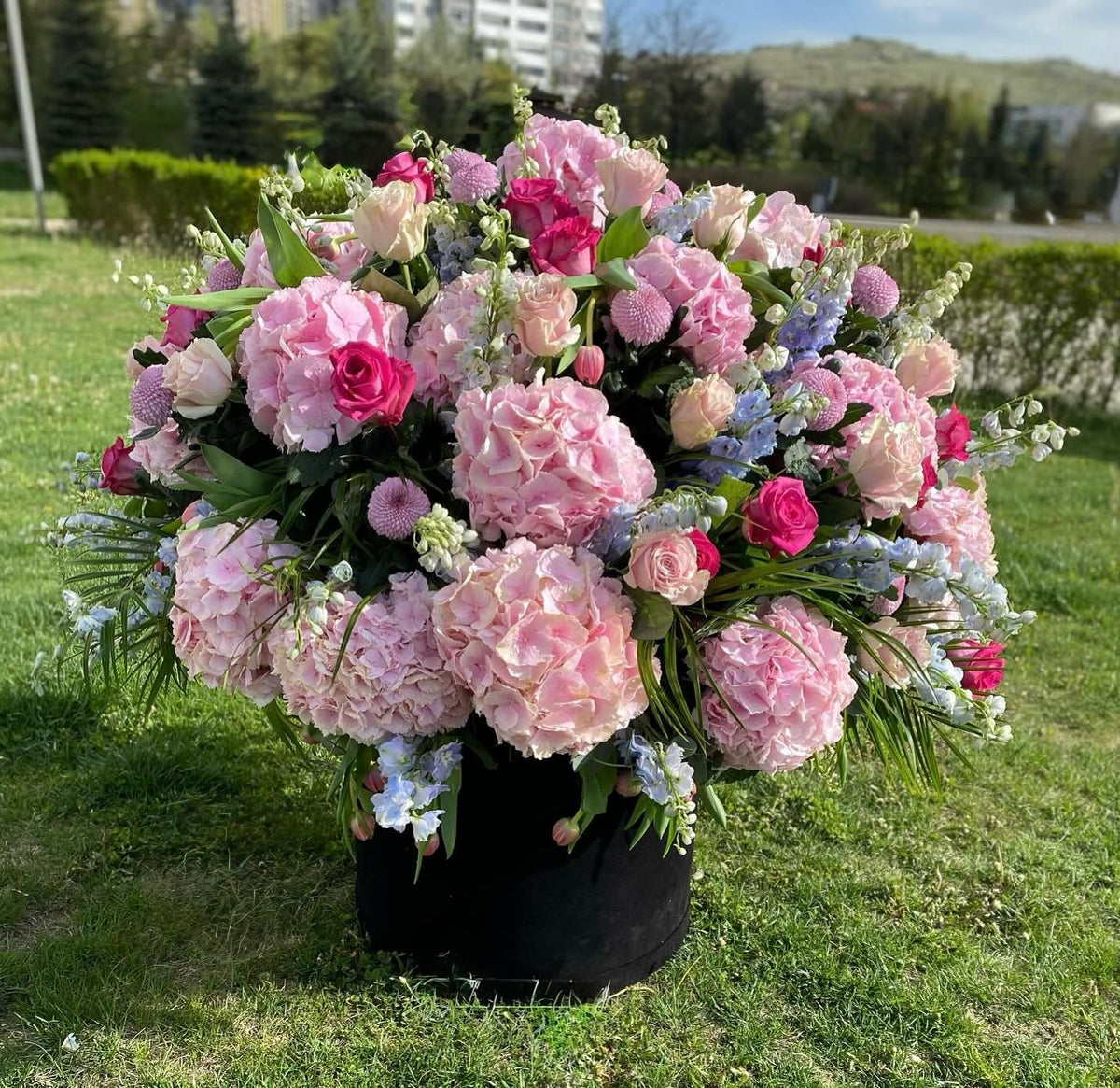 Velvet Box Arrangement