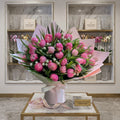 Pink Tulip Elegance Bouquet